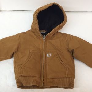 Euc Carhartt Kids Jacket Size 2t Boys 